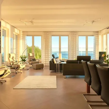 In Mit Garten, Sauna Und Terrasse Und Meerblick Apartment *