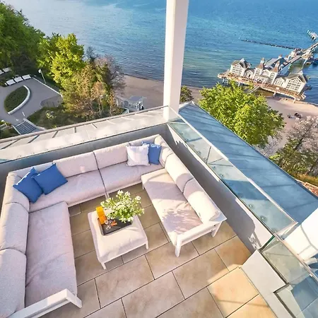 In Mit Garten, Sauna Und Terrasse Und Meerblick Apartment *
